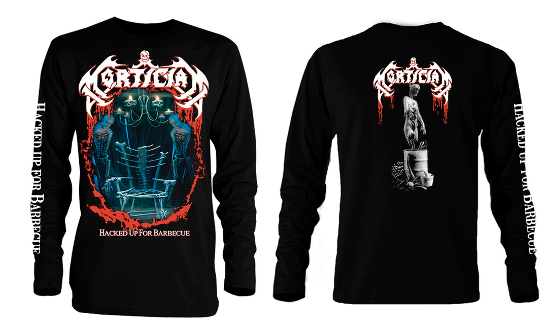 Mortician Hacked Up For Barbecue Long Sleeve T Shirt