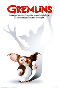 Gremlins Movie Cover 24x36" Poster