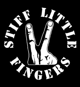 Stiff Little Fingers 4x4" Printed Sticker