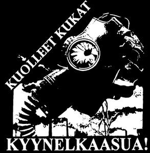 Kuolleet Kukat - Kyynelkaasua 4x4" Printed Sticker