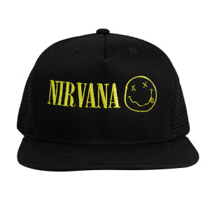 Nirvana Smiley Trucker Hat