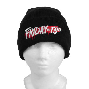 Friday the 13th Embroidered Beanie