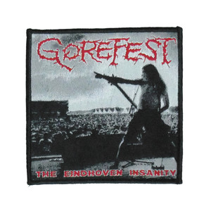 Gorefest - The Eindhoven Insanity 4X4" WOVEN Patch