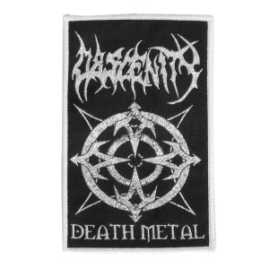 Obscenity Death Metal 4x5" WOVEN Patch