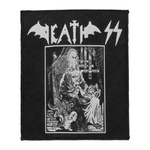 Death SS - Evil Metal 4x4" WOVEN Patch
