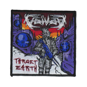 Voivod - Target Earth 4x4" WOVEN Patch