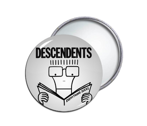 Descendents Everything Sucks Round Pocket Mirror