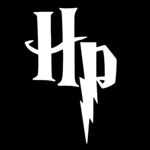 Harry Potter HP Logo 3.5x3.5" Printed Sticker