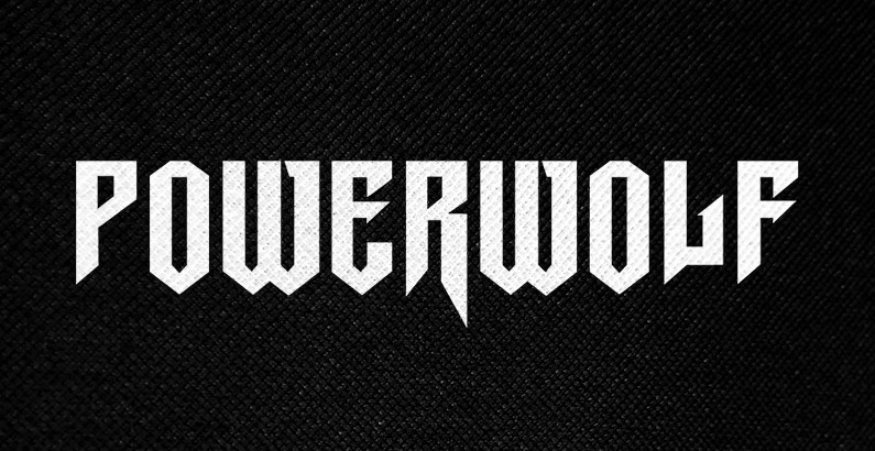 Powerwolf Logo Printed Patch