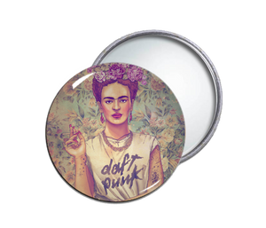 Frida Khalo Round Pocket Mirror