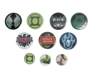10 Piece Pin Lot - Spawn, Green Lantern, Hulk + More!