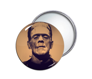 Frankenstein Round Pocket Mirror