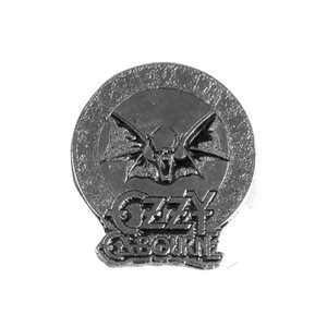 Ozzy Osbourne - Bat Logo 4.5x4" Metal Badge Pin