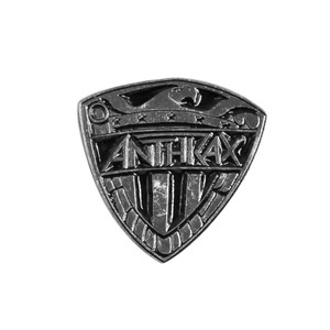 Anthrax - Shield 4x4" Metal Badge Pin