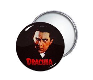 Dracula Round Pocket Mirror
