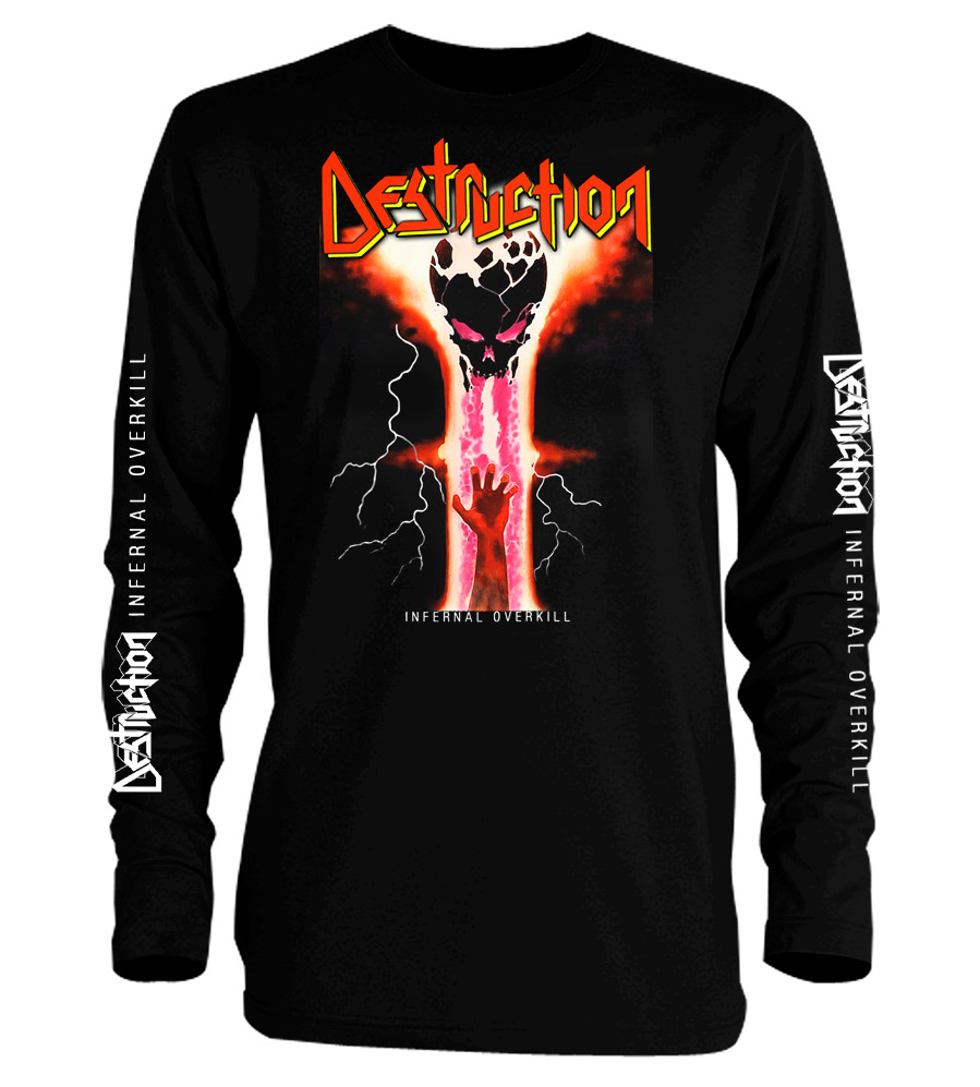 Destruction - Infernal Overkill Long Sleeve T-Shirt - Nuclear Waste