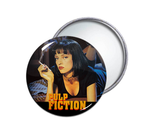 Pulp Fiction Round Pocket Mirror