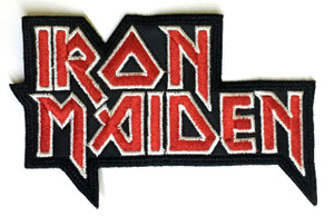 Iron Maiden Logo 3x4.5" Embroidered Patch