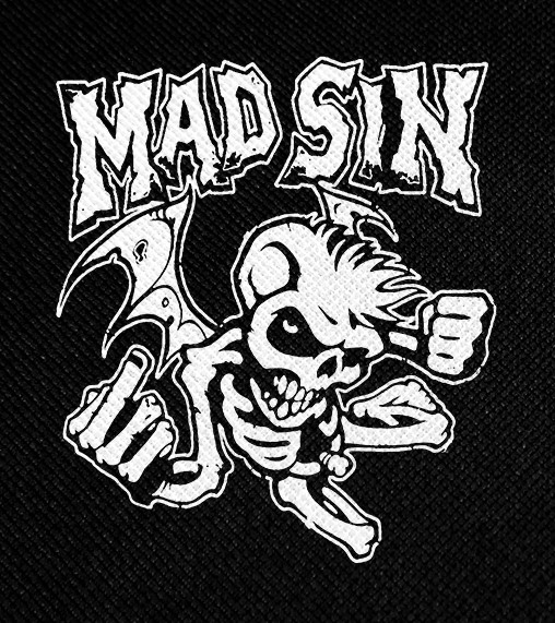 Mad Sin Angel 4x4.5" Printed Patch