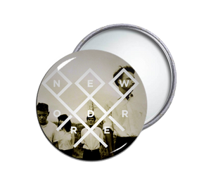 New Order Logo Round Pocket Mirror