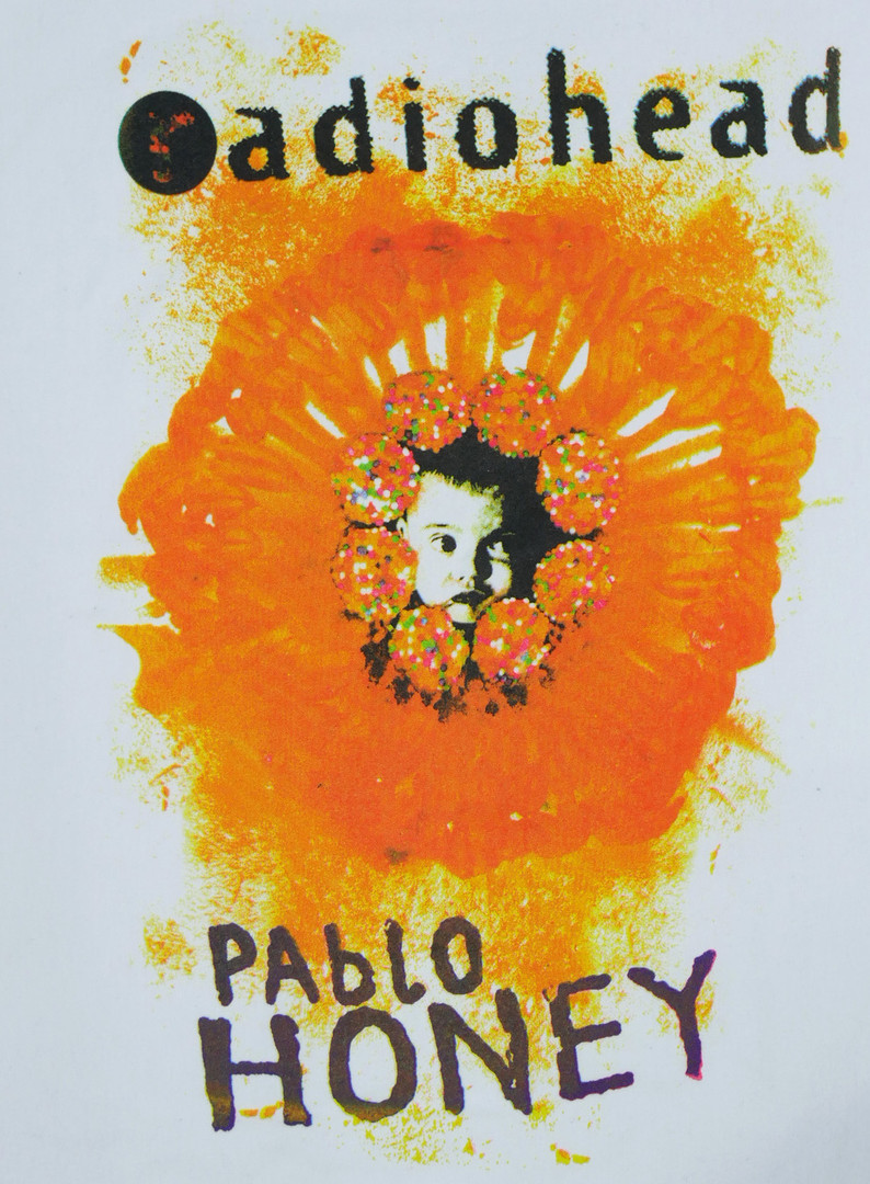 Radiohead - Pablo Honey Test Print Backpatch