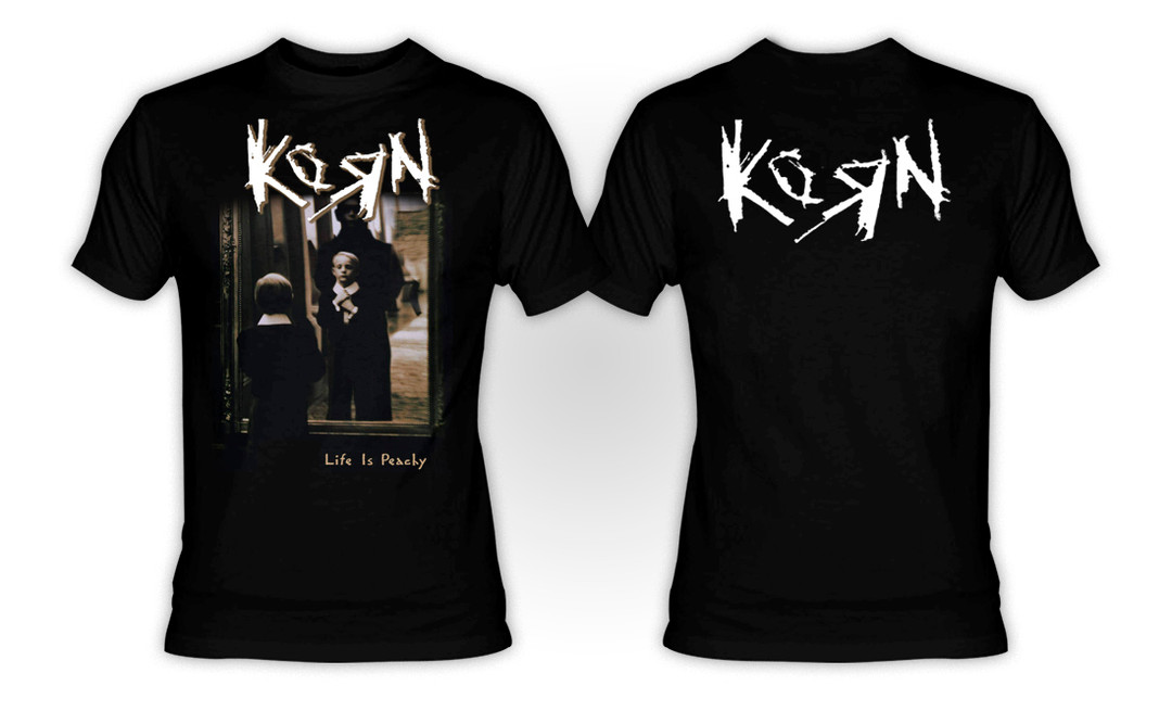 korn life is peachy shirt