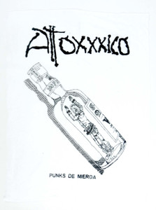 Atoxxxico - Punks de Mierda Test Print Backpatch
