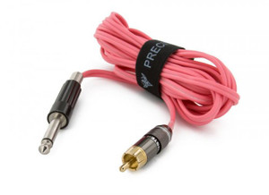 Presicion Premium RCA Clipcord Pink Cable