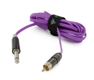 Presicion Premium RCA Clipcord Purple Cable
