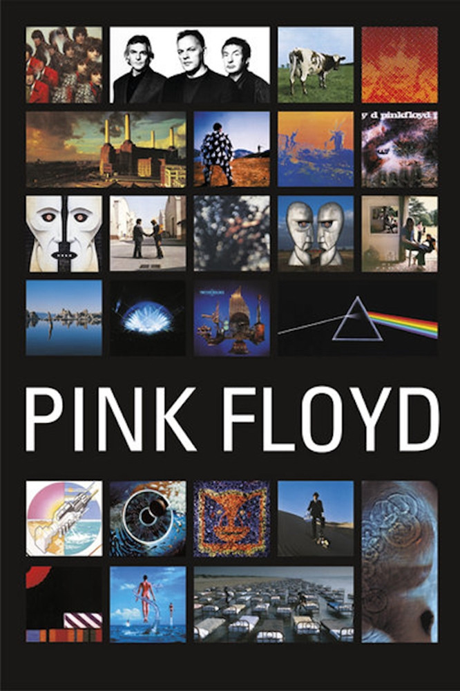 Pink Floyd's Discography Poster