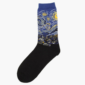 Van Gogh's Starry Night Unisex Socks