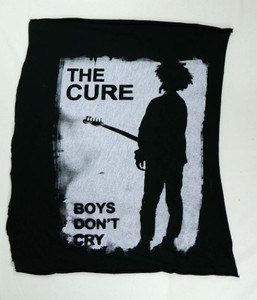 The Cure - Boys Don't Cry B&W Test Print Backpatch