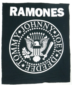 The Ramones - Logo Test Print Backpatch