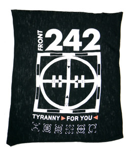 Front 242 - Tyranny for You Test Print Backpatch