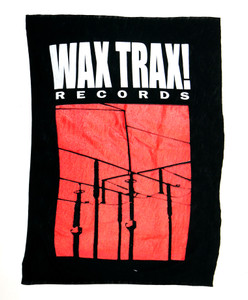 Wax Trax! Records Test Print Backpatch