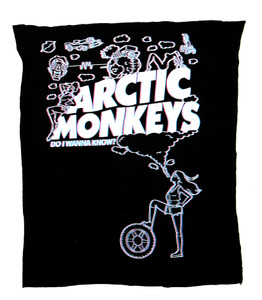 Arctic Monkeys Test Print Backpatch