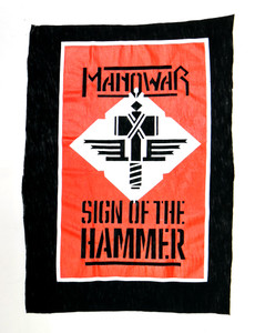Manowar - Sign of the Hammer Test Print Backpatch