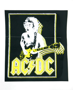 AC/DC - Live! Test Print Backpatch