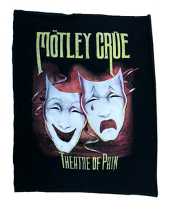 Motley Crue - Theatre of Pain Test Print Backpatch