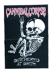 Cannibal Corpse - Butchered at Birth Test Print Backpatch