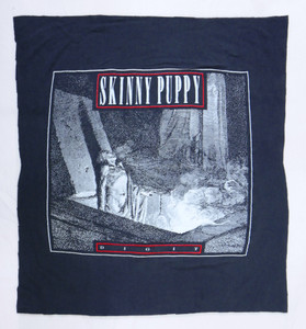 Skinny - Puppy Dig It Test Print Backpatch