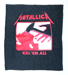 Metal - Kill 'Em All Test Print Backpatch