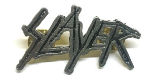 Slayer - Scratched Logo 2" Metal Badge Pin