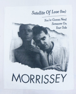 Morrissey - Satellite of Love Test Print Backpatch