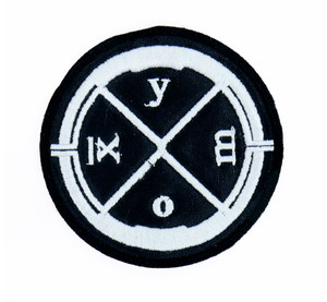 Clan of Xymox Round 3x3" Embroidered Patch