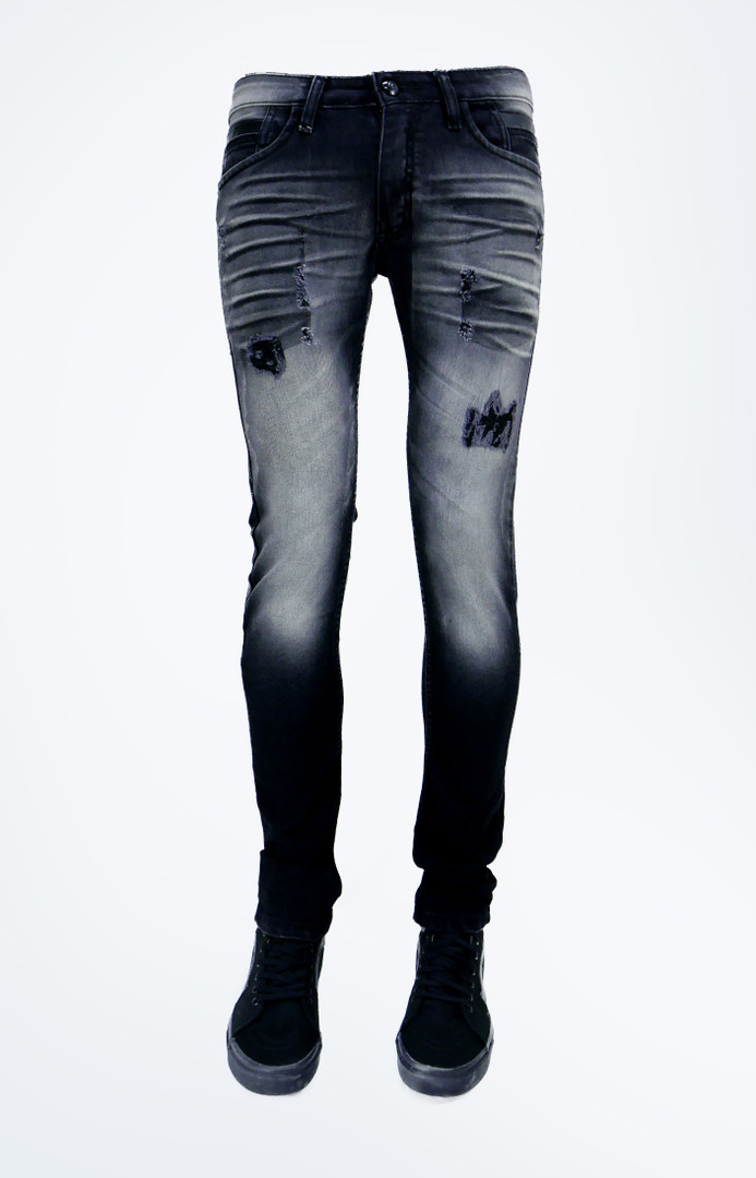acid black jeans