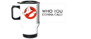 GhostBusters - Who You Gonna Call? Travel Coffee Mug