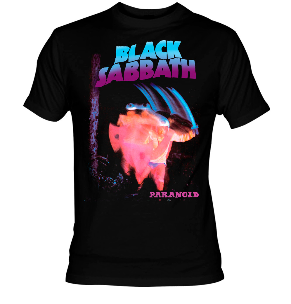 black sabbath paranoid shirt