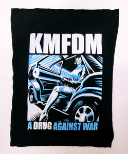 KMFDM - A Drug Against War Test Print Backpatch