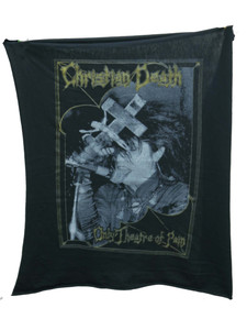 Christian Death - Only Theatre Of Pain B&W Test Print Backpatch